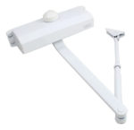 Cierra Puerta Brazo Hidraulico Blanco Aereo 45 Kg A 60 Kg