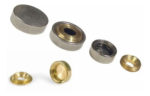 Embellecedor Tapa Terminacion De Tornillo Bronce 21mm (x10u)