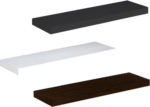 Estante Flotante De 100×25 Cm (esp. De 40 Mm) Marrón