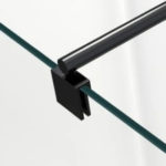 Brazo Extensible Negro Tensor Mampara Estabilizador Soporte