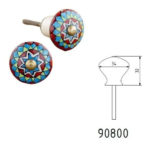 Tirador De Ceramica Para Cajones Puertas Perilla C575 C575