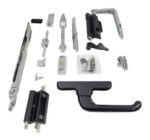 Kit Oscilobatiente Mecanismo Ventana Modena A30 Rotonda Negro