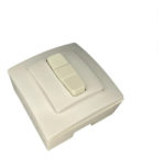 Tecla De 3 Puntos Para Motor De Cortina (automatización) Blanco