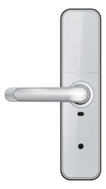 Cerradura Inteligente Digital Qbo H5b-tb Bluetooth PLATEADA