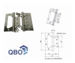 Bisagra Libro Omega Municion 100×78 Laqueada Puerta