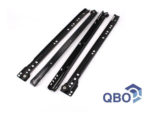 Corredera Z Para Cajones Y Muebles De 45 Cm X 25u Mayorista Negro