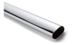 Cano Oval Cromado x 2Mt