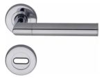 Manija Picaporte Doble Balancín Reggio Ac. Inox. Currao Platil