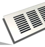 Rejilla Respiradero de Aluminio 8x60 para Placard - Pared x 2 u - Imagen 2