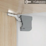 Herraje Elevador Free Flap Para Alacena Mueble Cocina Gris oscuro